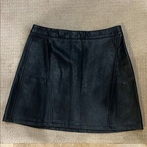 Zara Black Mini Skirt